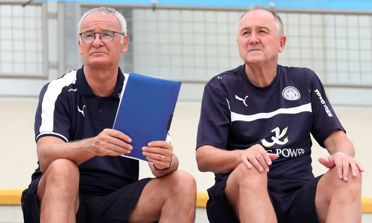 Leicester City's manager Claudio Ranieri(1)