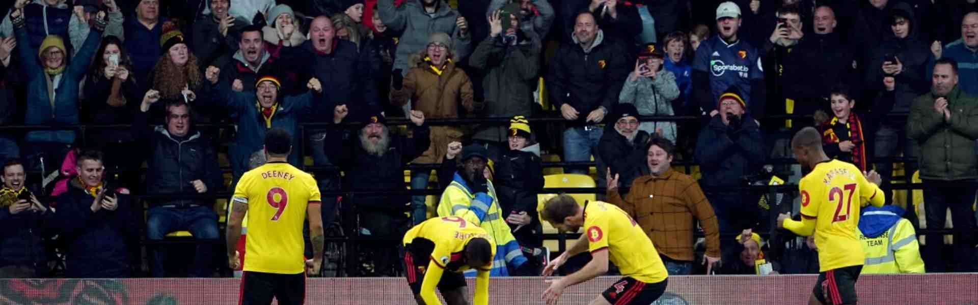 Watford pulled off a performance for the ages in the triumph against Liverpool. (Image Credit: Twitter)
