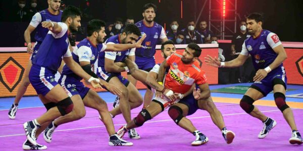 The Haryana Steelers pulled off a thrilling victory. (Image Credit: Twitter)